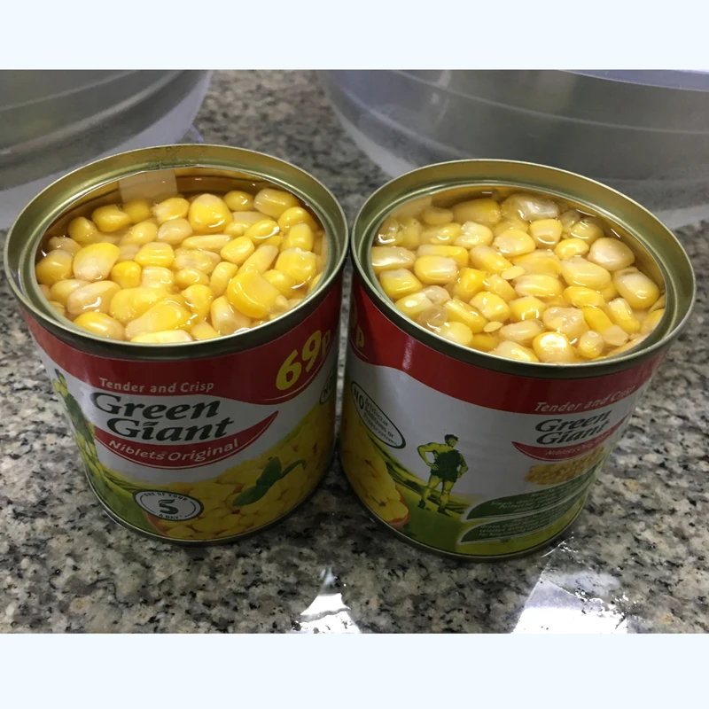 Manufacturer Of Canned Sweet Corn Easy Open Good Taste Sweet Kernel