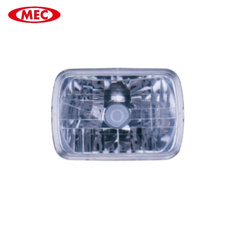 Car Head Lamp For Semi-Sealed Beam Bulb Base Crystal Type