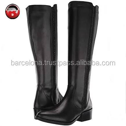 knee high genuine leather boots