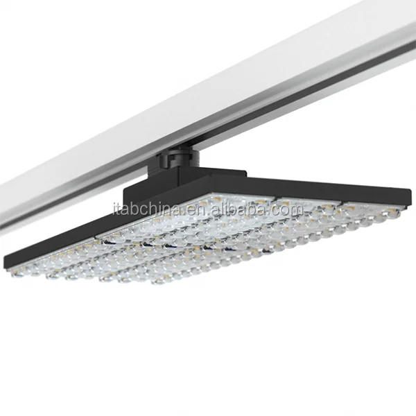 Recessed panel, optimal for aisle lighting-Silver Recessed/track mounted