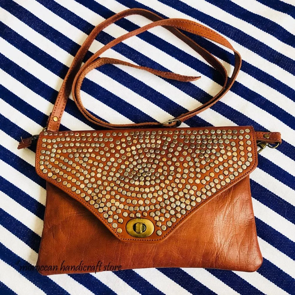 Genuine Leather Handbag,Fashion Moroccan Handbag Buy Made In Morocco Leather,Gypsy Leather