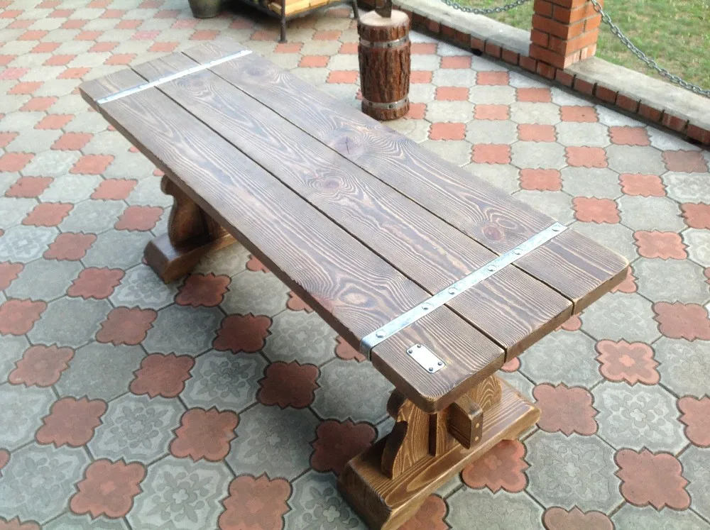 落叶松木桌,家庭表,复古木桌 - buy 实木桌子,手工家具,相思木餐桌