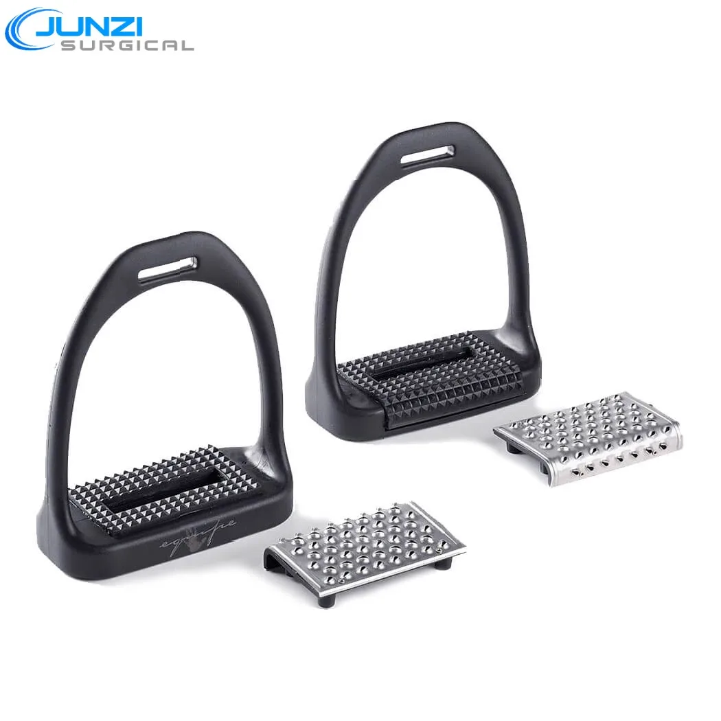 Safety Steel Flexi Stirrup With Black Tread Best Quality Stainless Steel Horse Stirrup Buy
