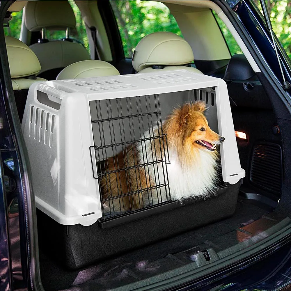 Ferplast Car Carrier For Dogs Atlar Car Mini With Ventilation Grids