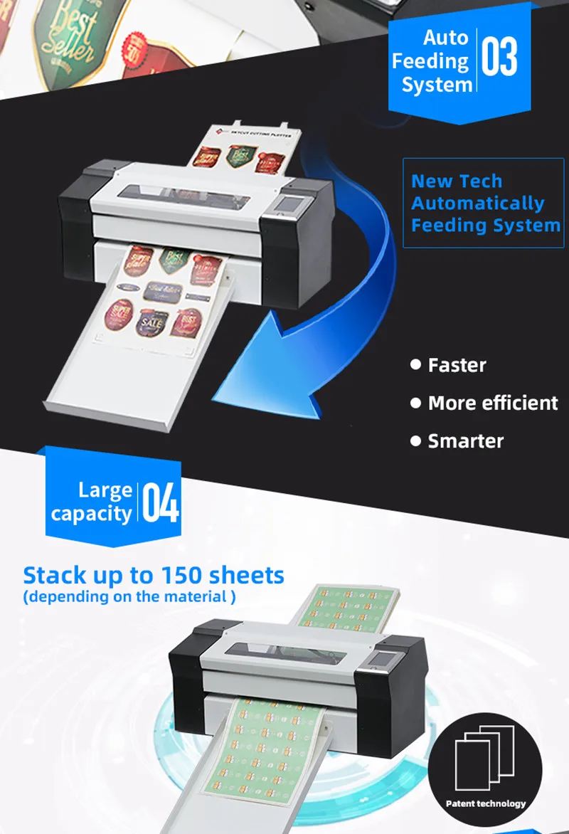 Skycut A3 Max Label Sticker Cutter Plotter With Auto Feeding Paper