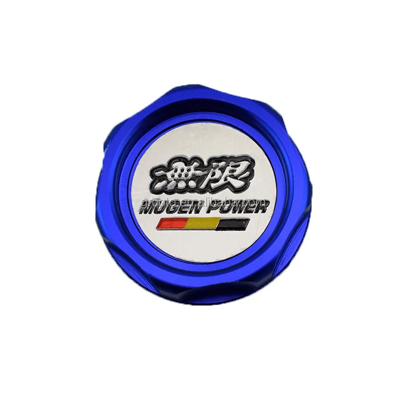 JDM Mugen Aluminum Engine Oil Cap Fuel Filler Tank Cover for Honda Civic Acura JDM Mugen Aluminum Engine Oil Cap Fuel Filler Tank Cover for Honda Civic Acura