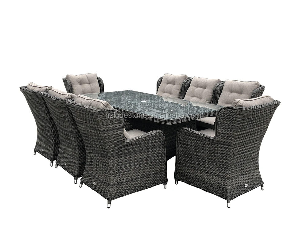 Luxury Garden Rattan Cheap Dining Set Buy Wicker Dining Set