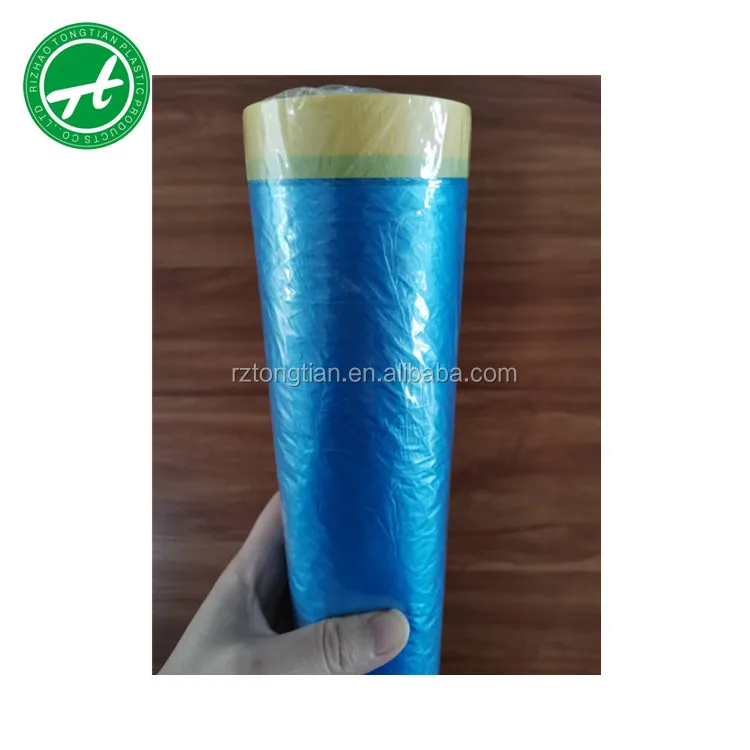 Automotive Refinishing PE Plastic Masking Film