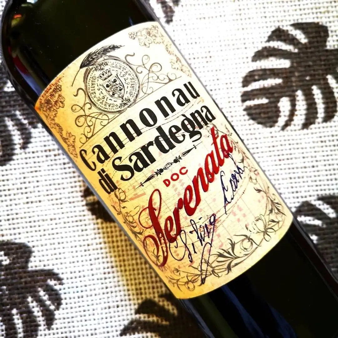 Best Italian Sardinia Red Wine Cannonau Serenata 75cl Ready To