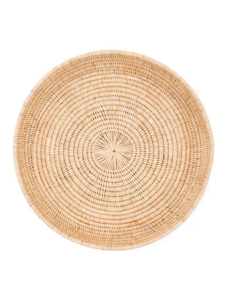 New Collection Adorable Bamboo Rattan Fruit Serving Tray Handwoven ...