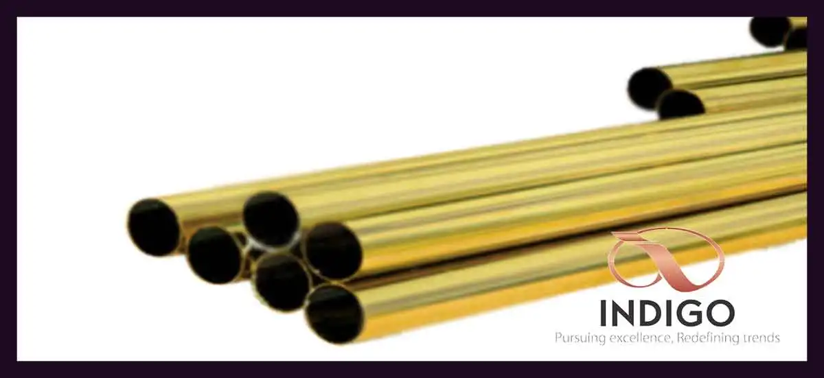 Admiralty Brass Tubes C44300 Round Admiralty Brass Tubes For Heat Exchangers In Oil Refineries
