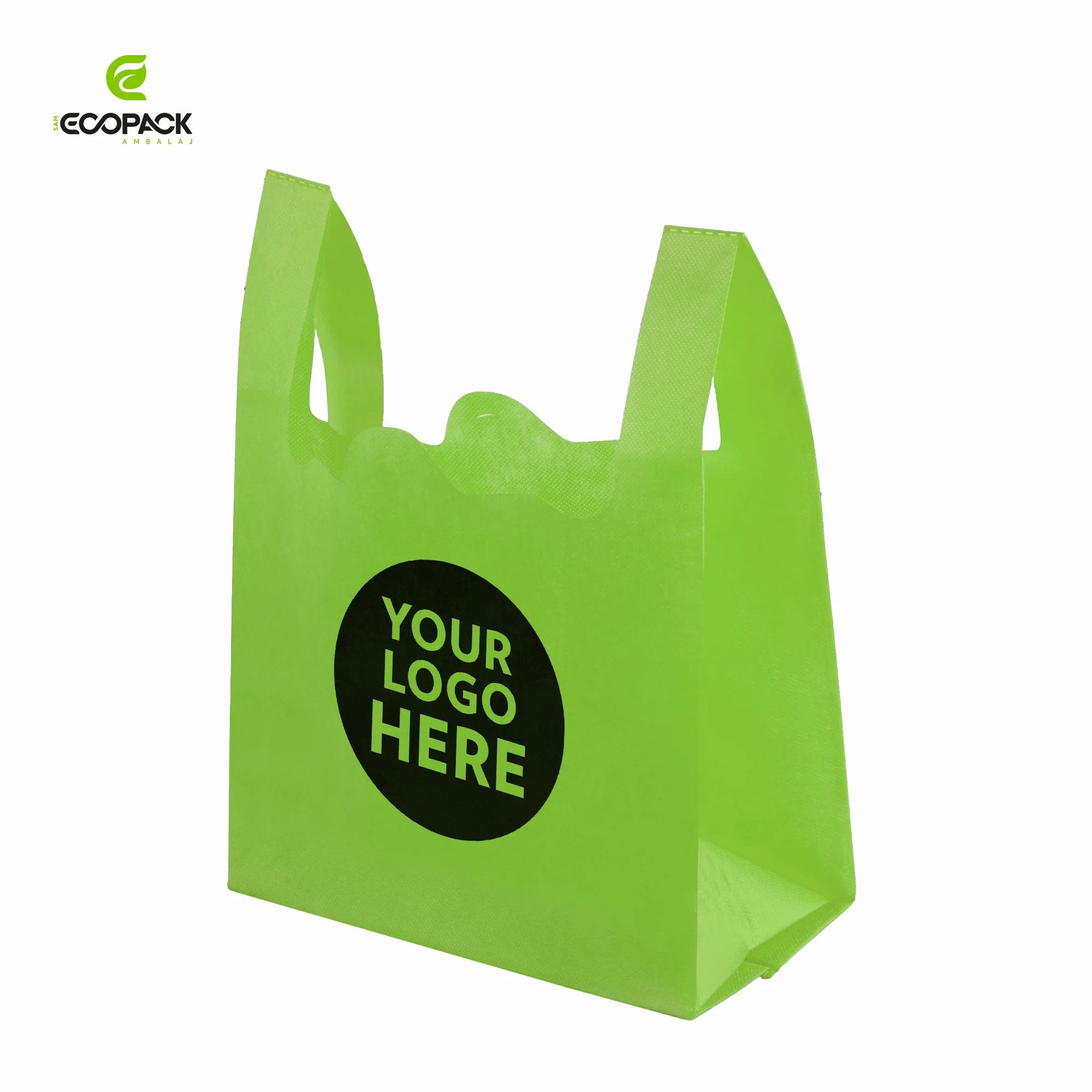 Reusable Eco Friendly Customizable Printable Logo Shopping Store Bags