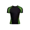 Custom Sublimated two Color Men Rash Guards Fashionable MMA Rash Guards