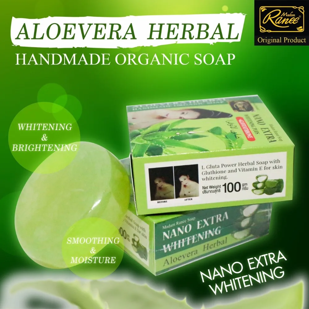 Madam Ranee Premium Aloe Vera Soap High Quality Product Thailand ...