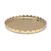 spiral border serving tray round serving dish