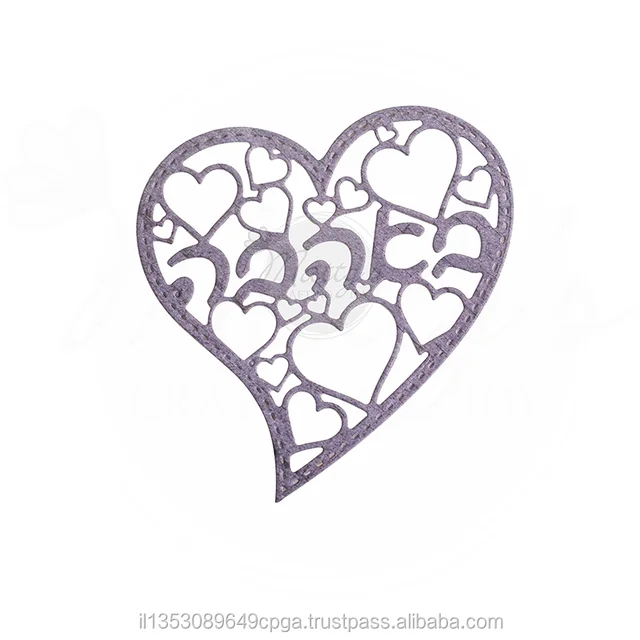 Primitive hearts 4. Die hearts. To die heart. вырубка сердце, набор из 5 шт. фигурная бумага сердечки.