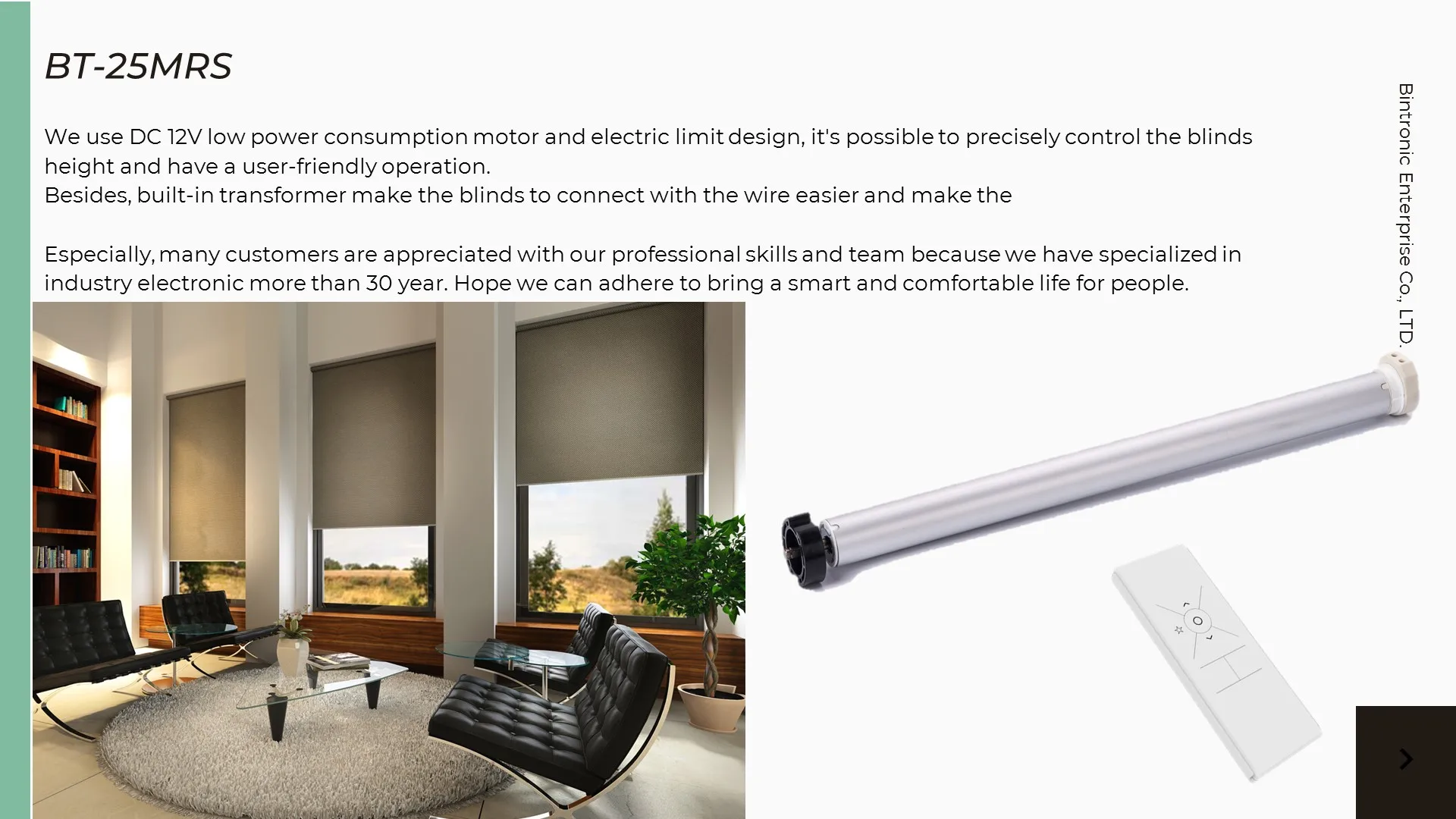 AC 110-240 Silent motorized blinds smart five segment roller blinds single channel remote - ANKUX.COM