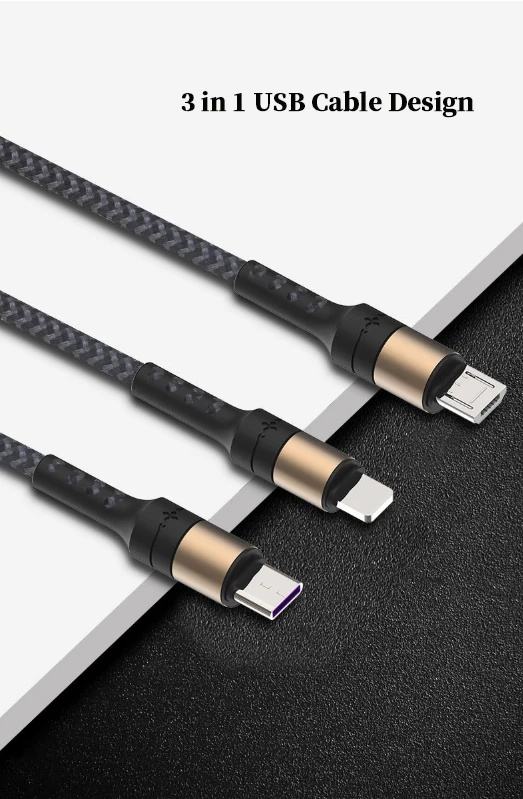 Quick charge flat micro usb cable charger - ANKUX.COM