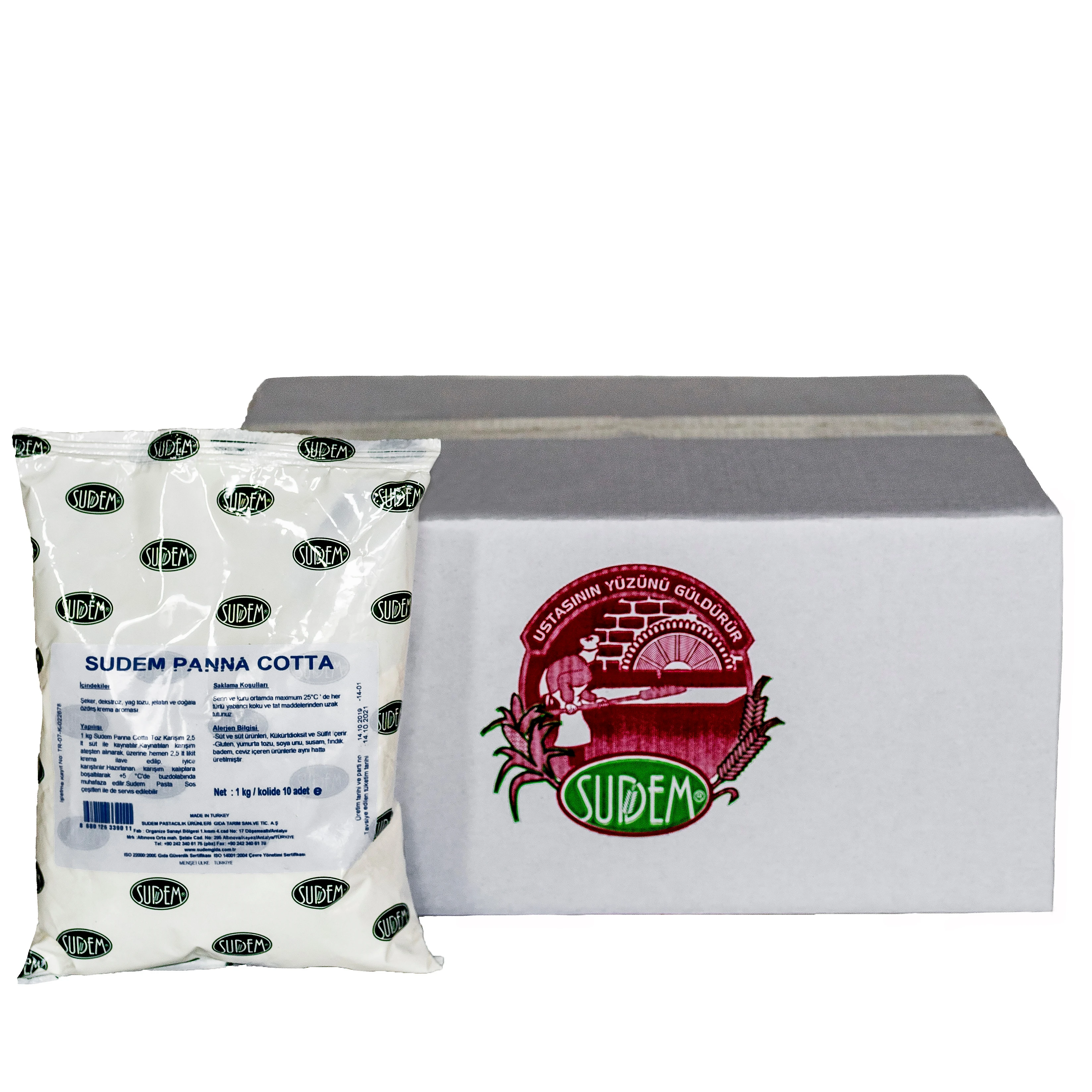 
Sudem Panna Cotta Powdered Dessert Instant Mix Powder for Texture 