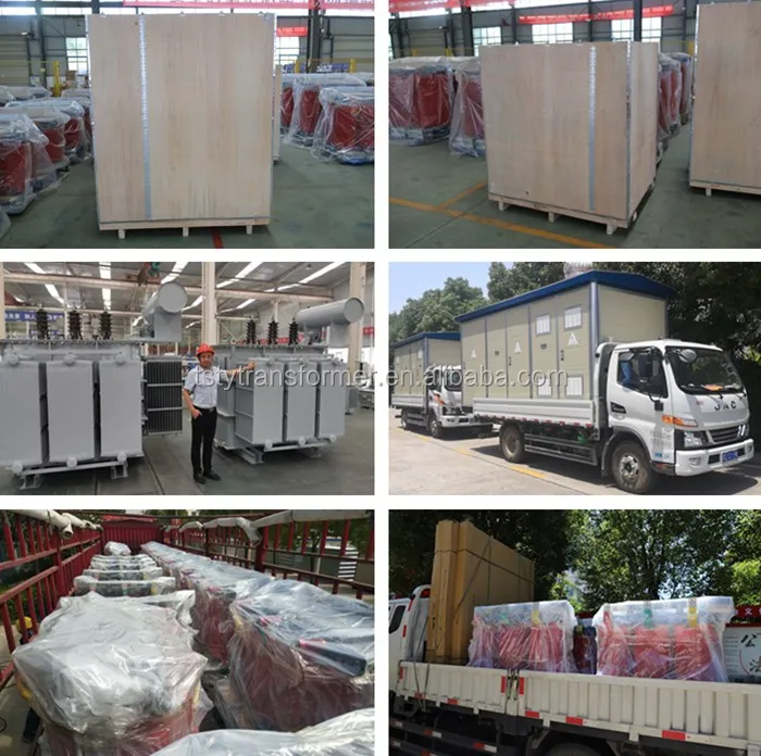 S11 Electric Oil Immersed Filled Power Transformer delivery and package