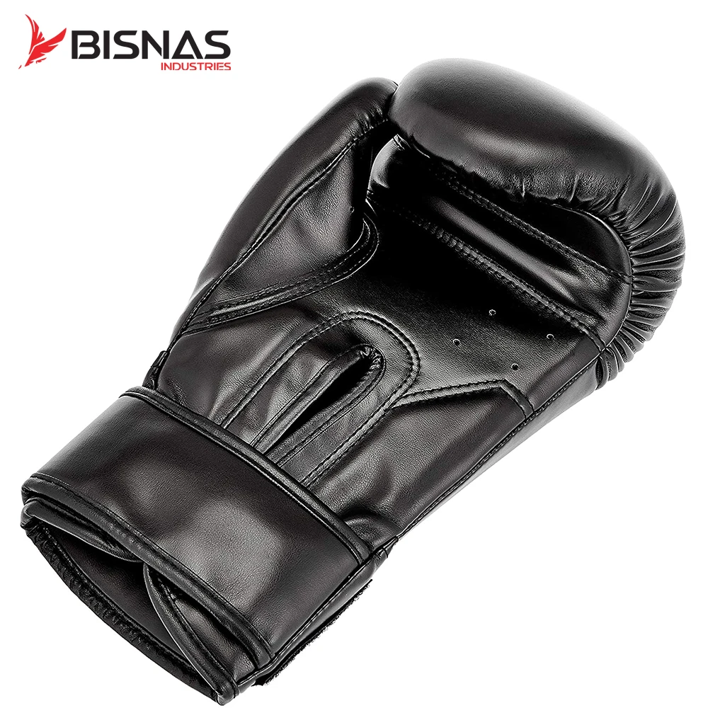 Leather Finish Professional Boxing Gloves Custom Real Leather Pro