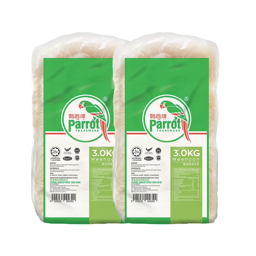 
High Quality Malaysia Manufacturer Freeze Dried Vermicelli Rice Noodles in 3kg 