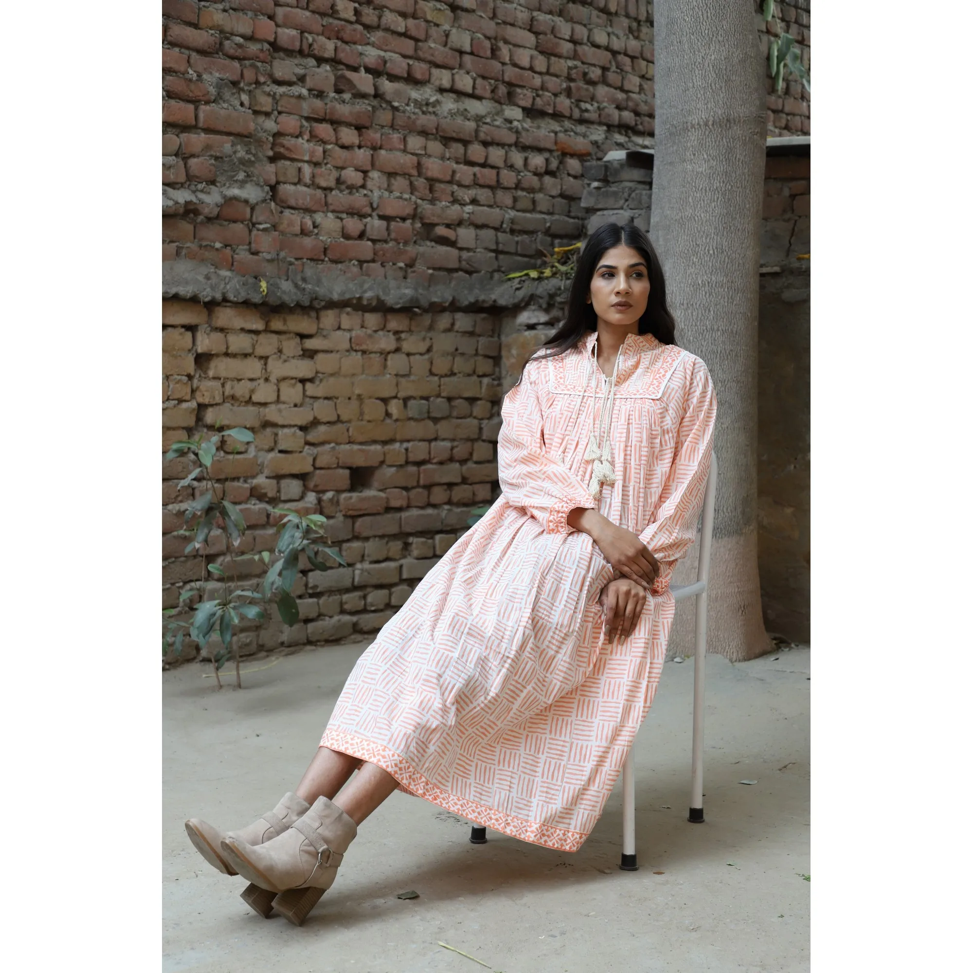 women's a line maxi dress
