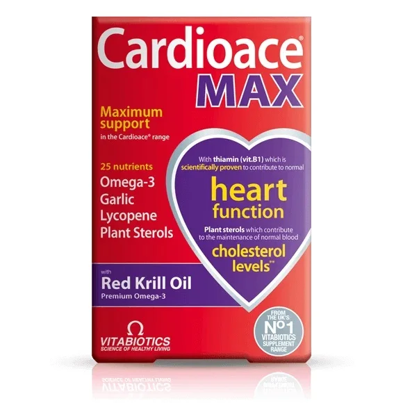 
Vitabiotics Cardioace Max 84 Tablets With Micronutrients Omega 3 And Lycopene (EAN 5021265246359) Cardioace Max 84 Capsules 