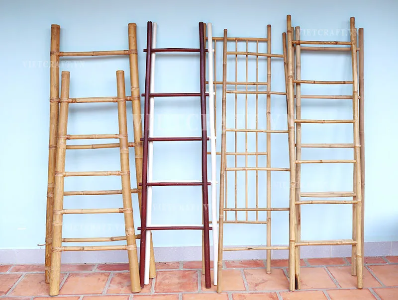 Ecofriendly Bamboo Ladder / Bamboo Ladder Shelf/ Bamboo Ladder Towel
