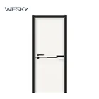 wooden pooja room door design plain wood bedroom door