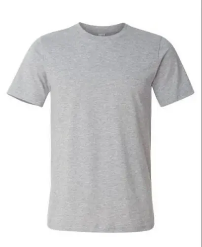 Leher Bulat T-shirt,Bergaya Kaus Polos 