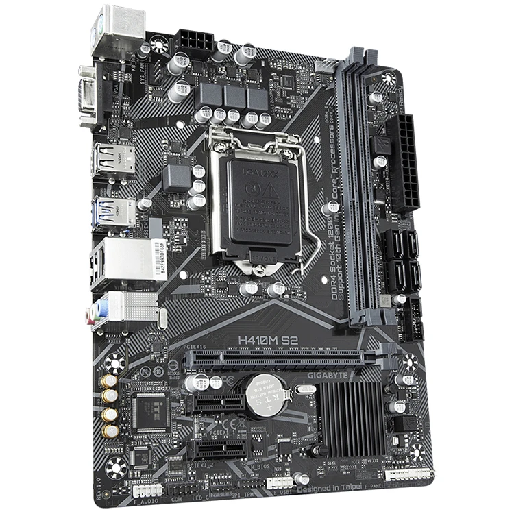Gigabyte H410m S2 Matx Gaming Motherboard With Intel H410 Chipset