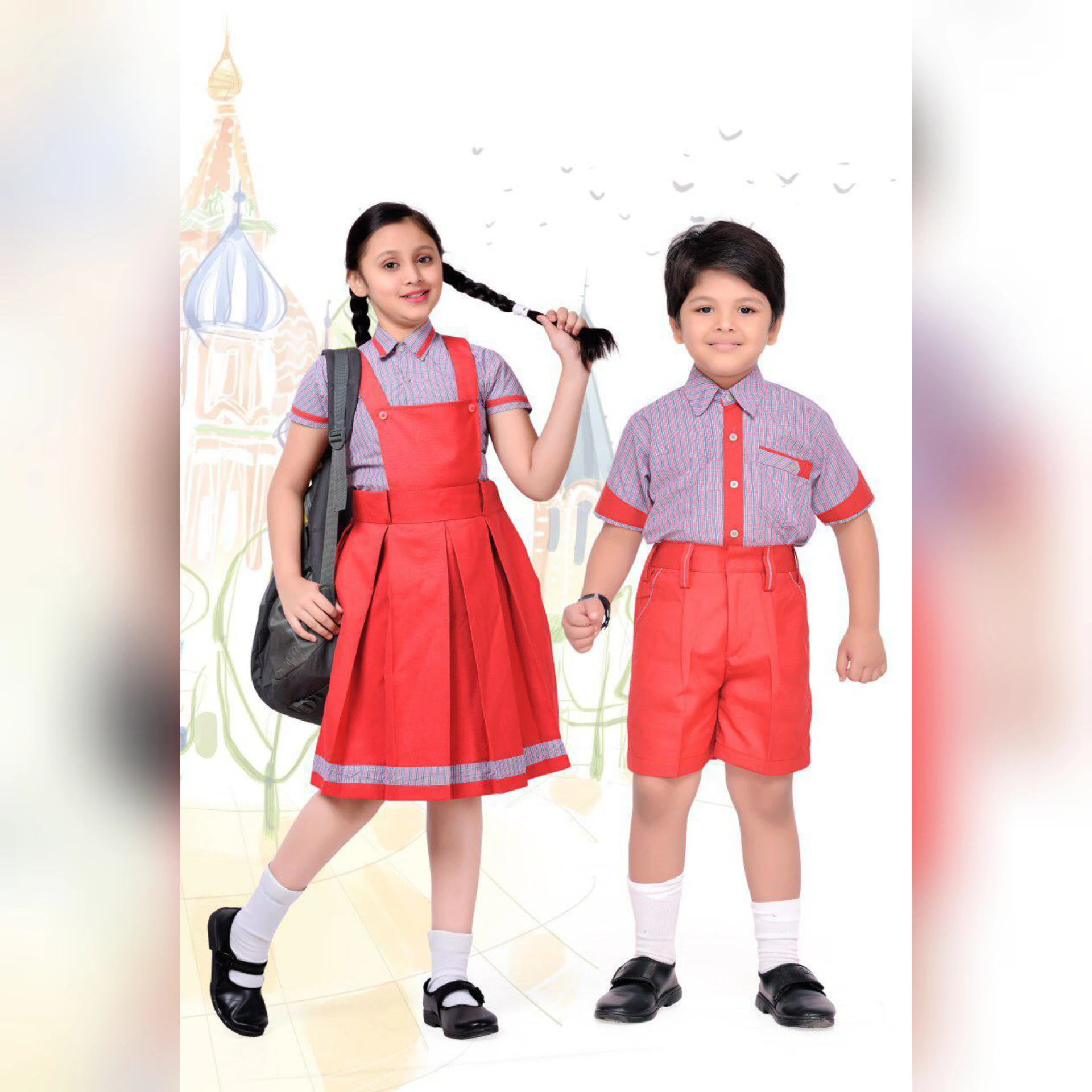 Mid School School Uniform For All Age And Size Buy Kindergarden