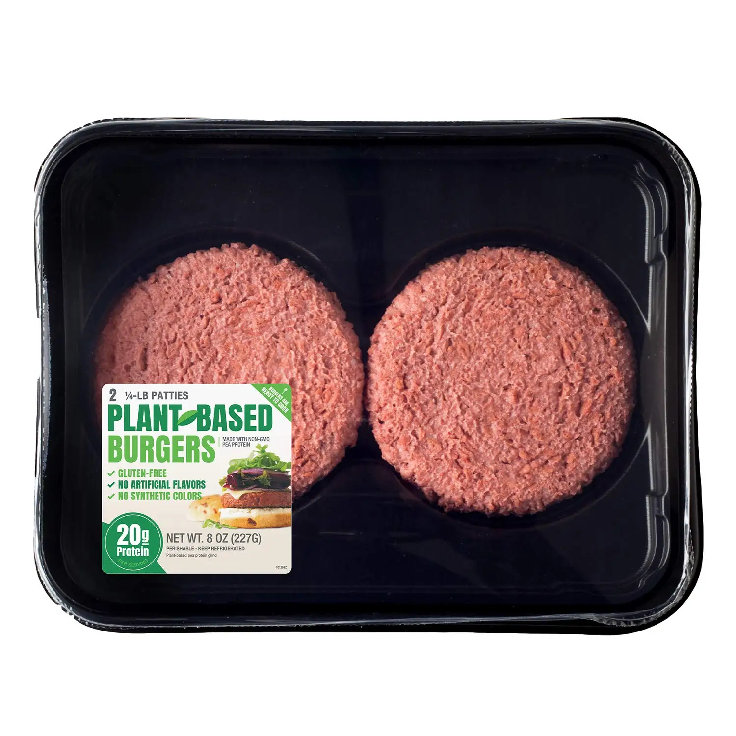 Cargill World Leading Supplier Plantbased Burger Patties,4 Ounce (8