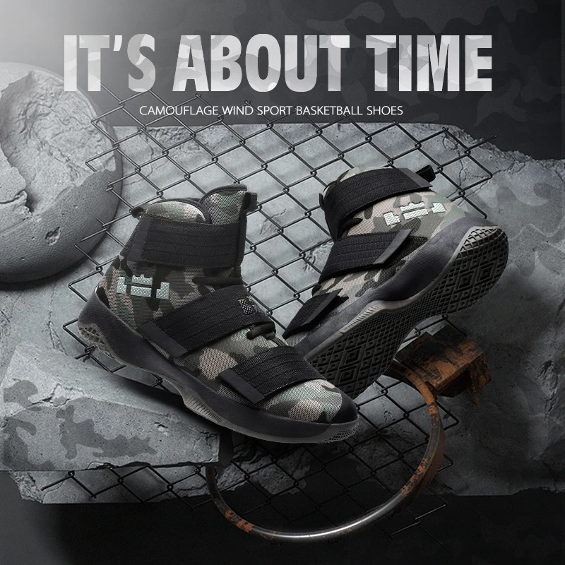 2019 new fashion sports shoes sports training basketball shoes men and women casual basketball sneakers size #36-45