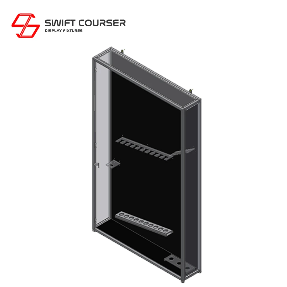 Putter Shaft Wall Mount Rack Case Club Bracket Storage Shelf Display To