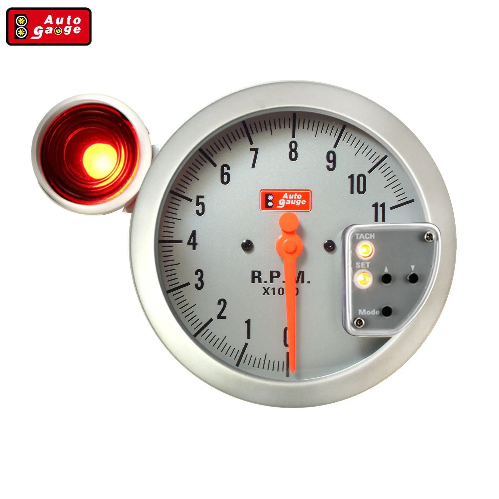 thumbnail image 2 of 5" Digital Tachometer Gauge 11,000 RPM – 7 Color Backlight With Shift Light 2 of 2