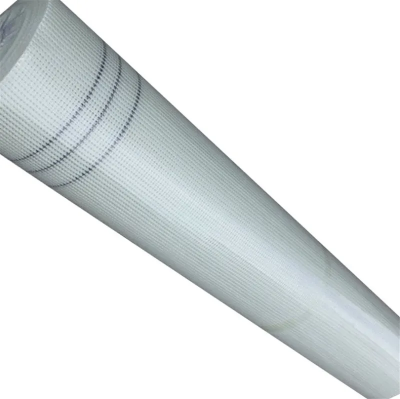 White Fiberglass Mesh For Wall Rainforced Fireproof Fiber Glass 45