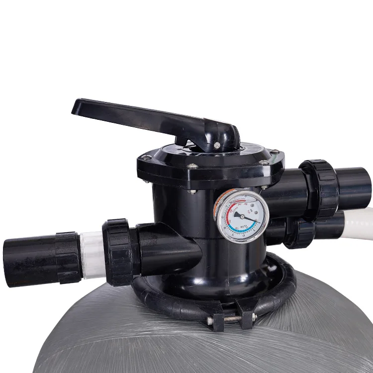 1.5 Inch Fiberglass Sand Filter With Pimp Multiple Valves For Sand