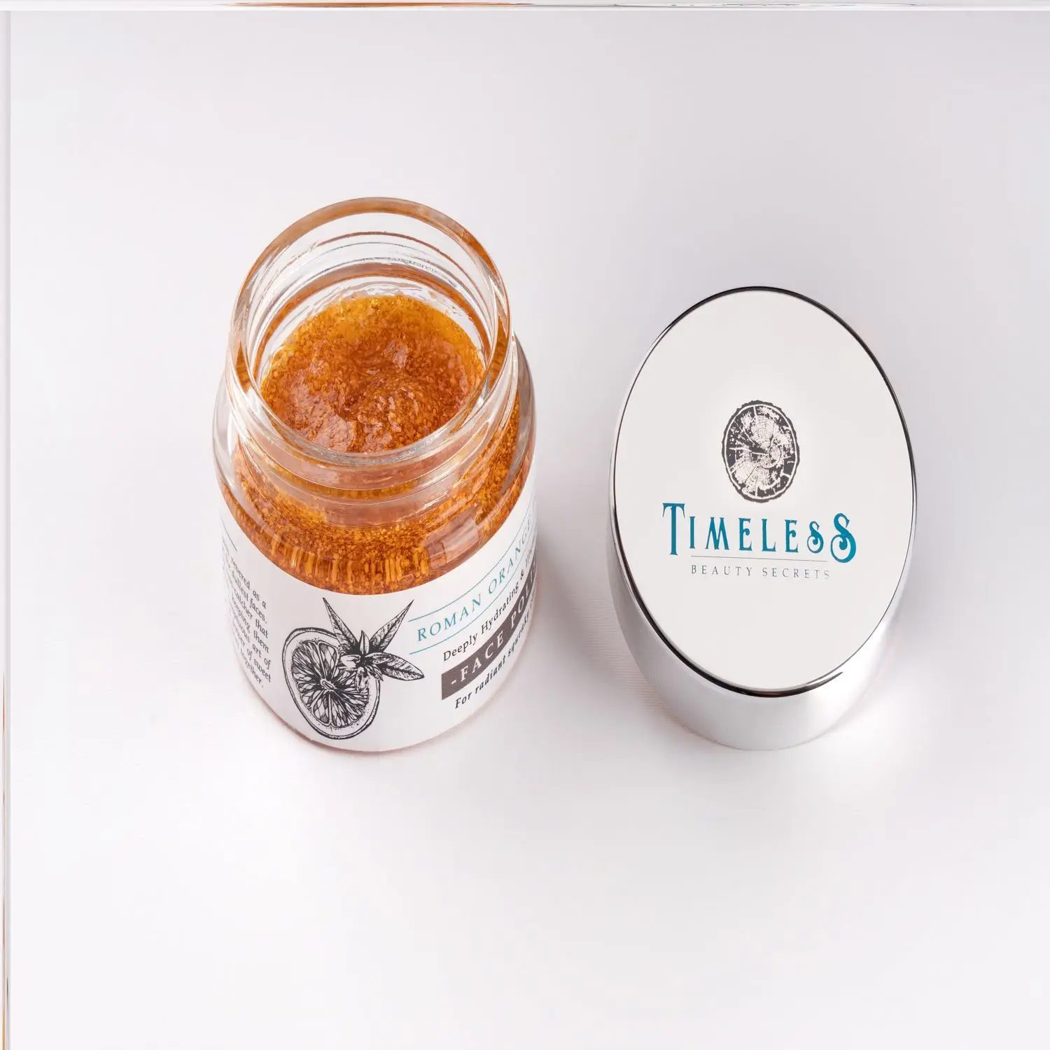 Natural Ayurvedic Beauty Product Vegan Face Cream With Sandalwood Smell