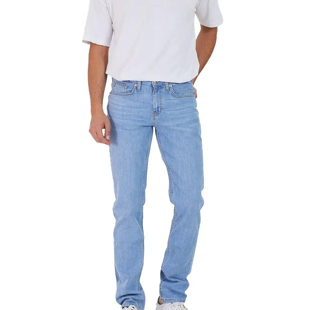 Men Jeans Wholesallers Slim Fit Light Blue
