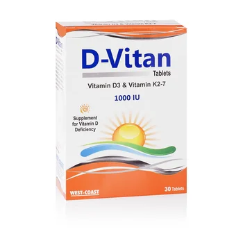 Vitamin D Supplements D Vitan 1000 Iu45 Mcg Tablets With Vitamin D3 Vitamin K2 7 For Calcium Absorption Buy Vitamin Dcalciumcalcium Absorption