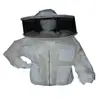Beekeeping Jacket with Fencing Veil,Extra Ventilated Smock Bee Jackets for Professionals Beekeeper,Three-Layer Network