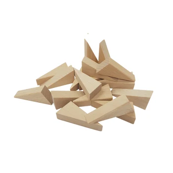 plain wooden baby blocks