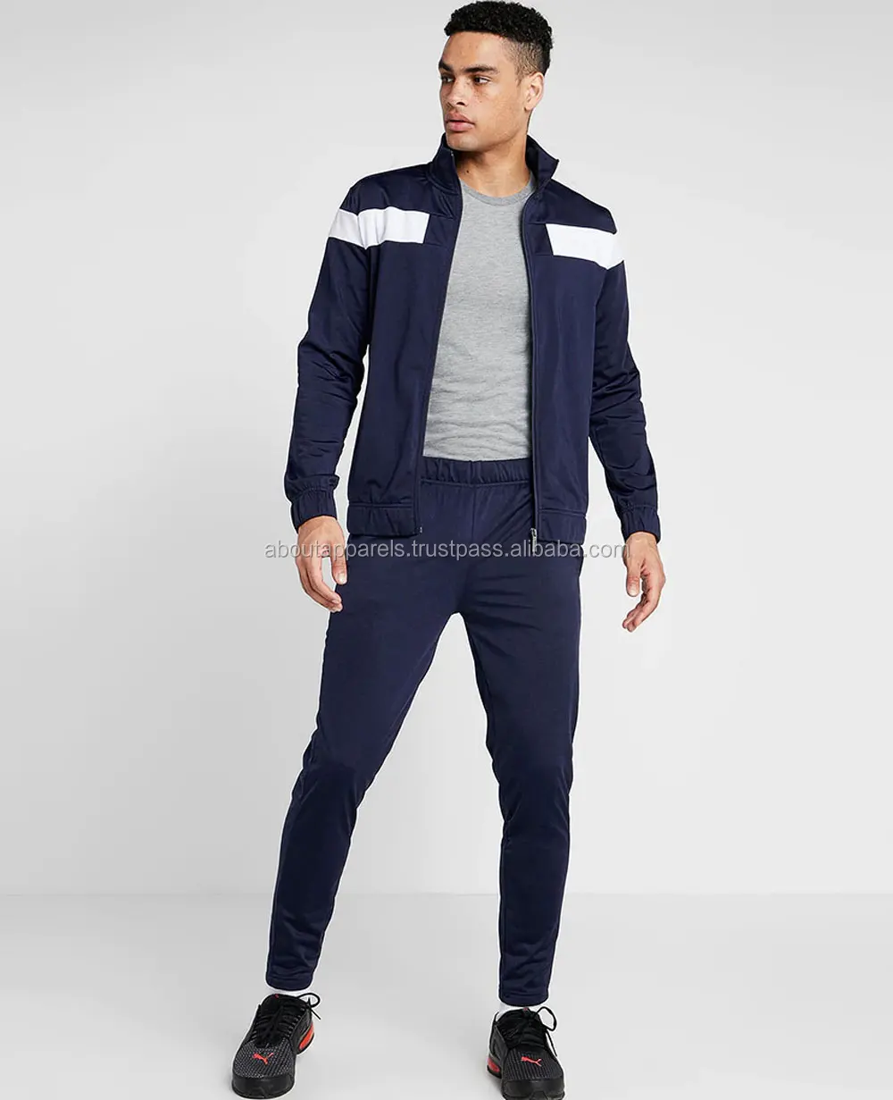 navy blue mens sweatsuit