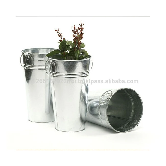 Home Decoration Galvanized Flower Bucket For Sale Buy Galvanized