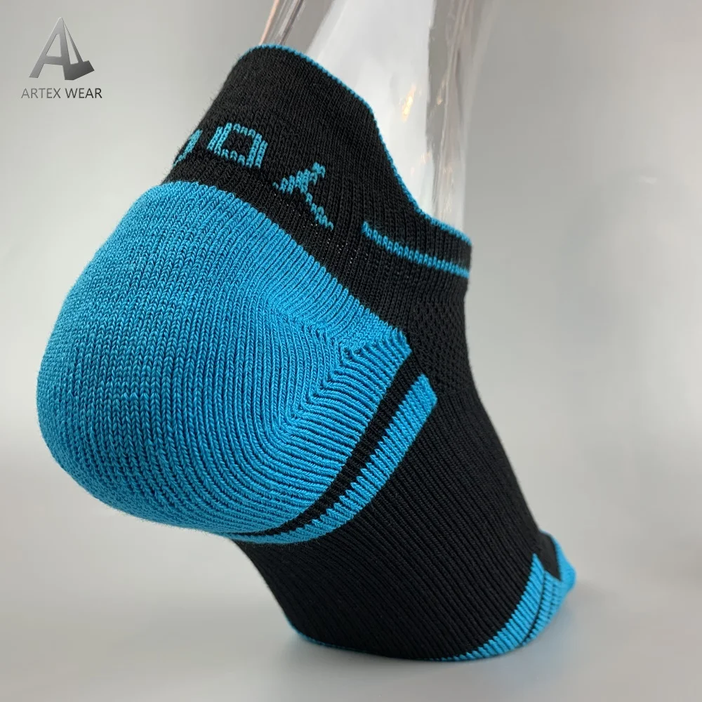 White Workout Sports Tab Thick Cushioned Socks For Runner Sport Buy Comfortable Socks For