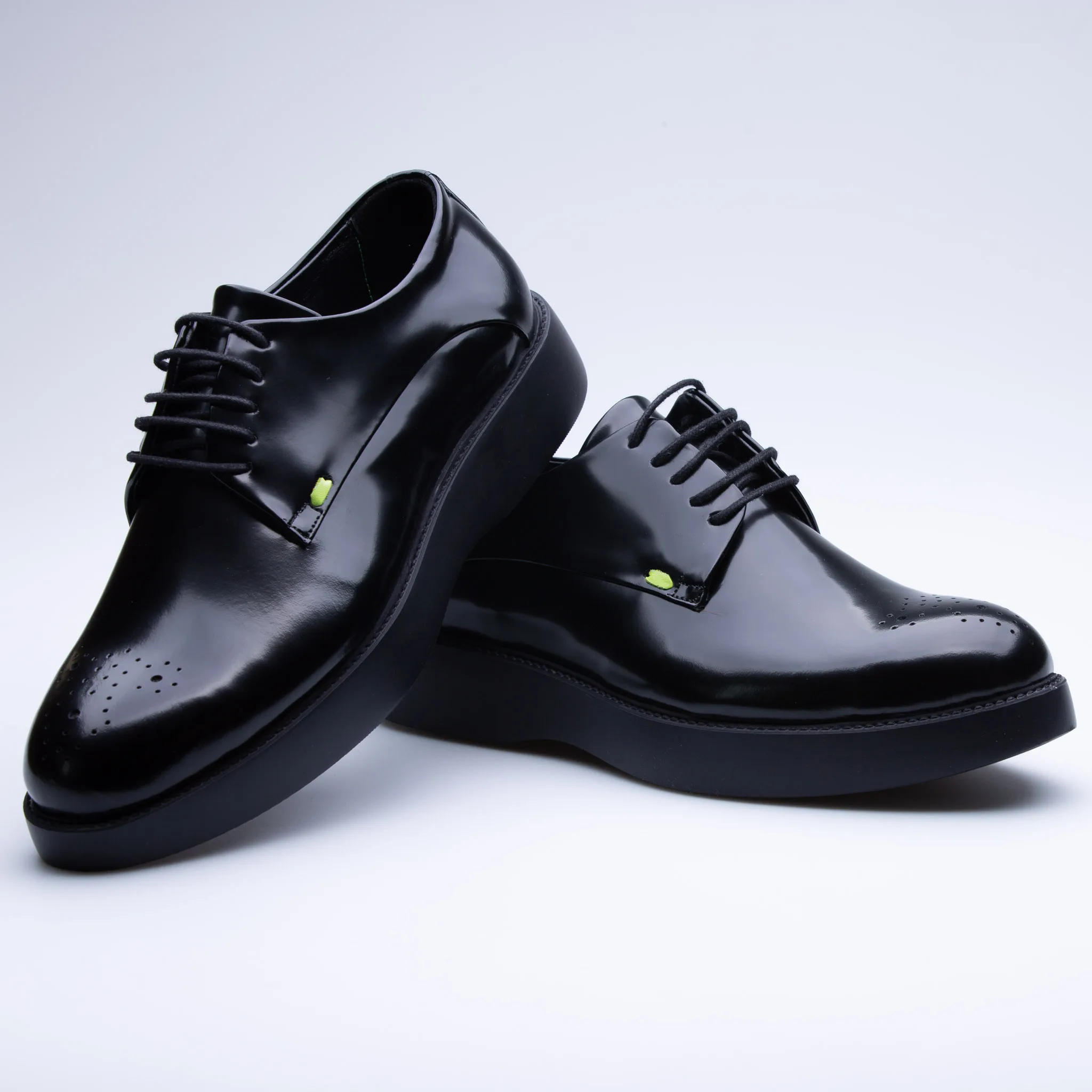 black romeo shoes