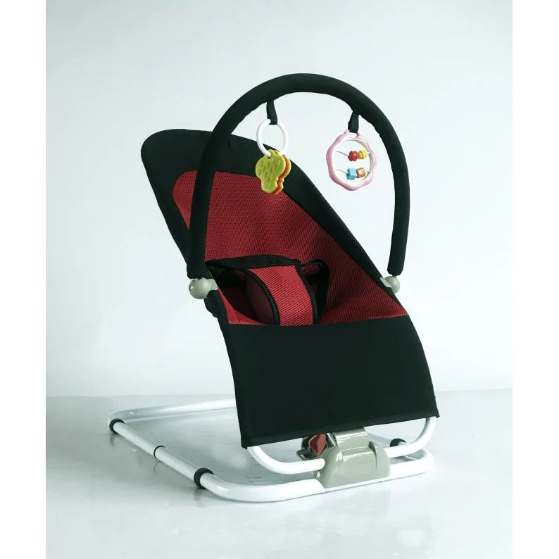 
2020 hot sell new practical fancy style two tones newborn 3 sections seat back recline with unique baby bouncer chair meet EN 