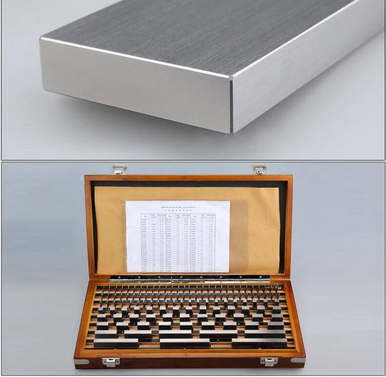 High Precision 20pcs Solid Carbide Gauge Block Set,Gauge Parallel,Slip